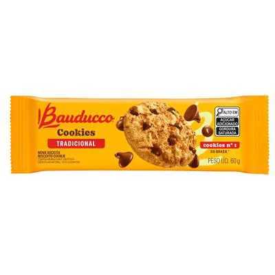 Biscoito Cookies Bauducco Original 60g